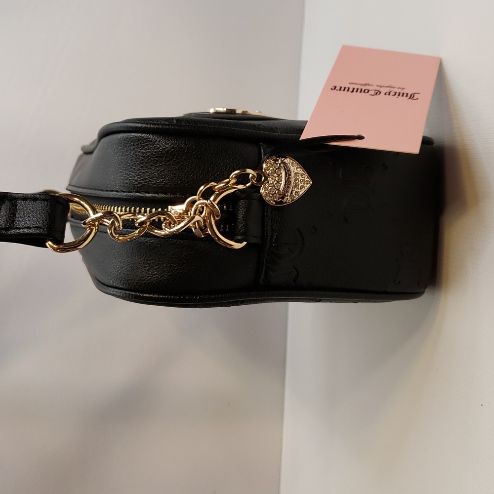 NWT Juicy Couture Liquorice Only You N Me Camera Crossbody Bag - Picture 7 of 17